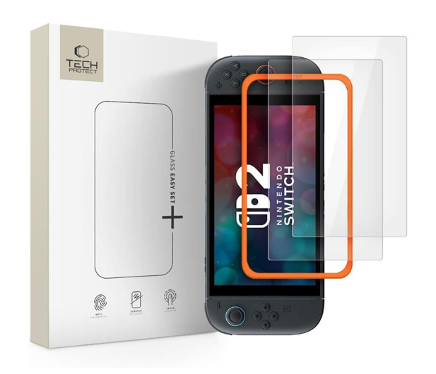 TECH-PROTECT Easy Set+ 2-Pack Nintendo Switch 2 clear 5906302363056 - 1346114 - zdjęcie